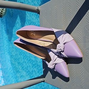 NY&C Lilac bow pumps WMNS 8